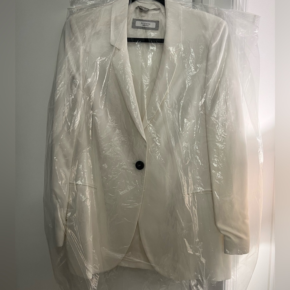 Peserico White Blazer
